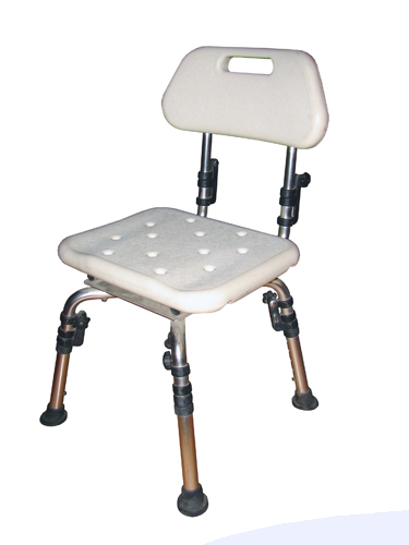 浴室防滑椅，浴室調整椅，有背安全椅，有背防滑椅